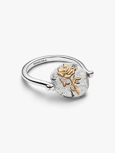 Rose Reversible Medallion Ring - Image 4