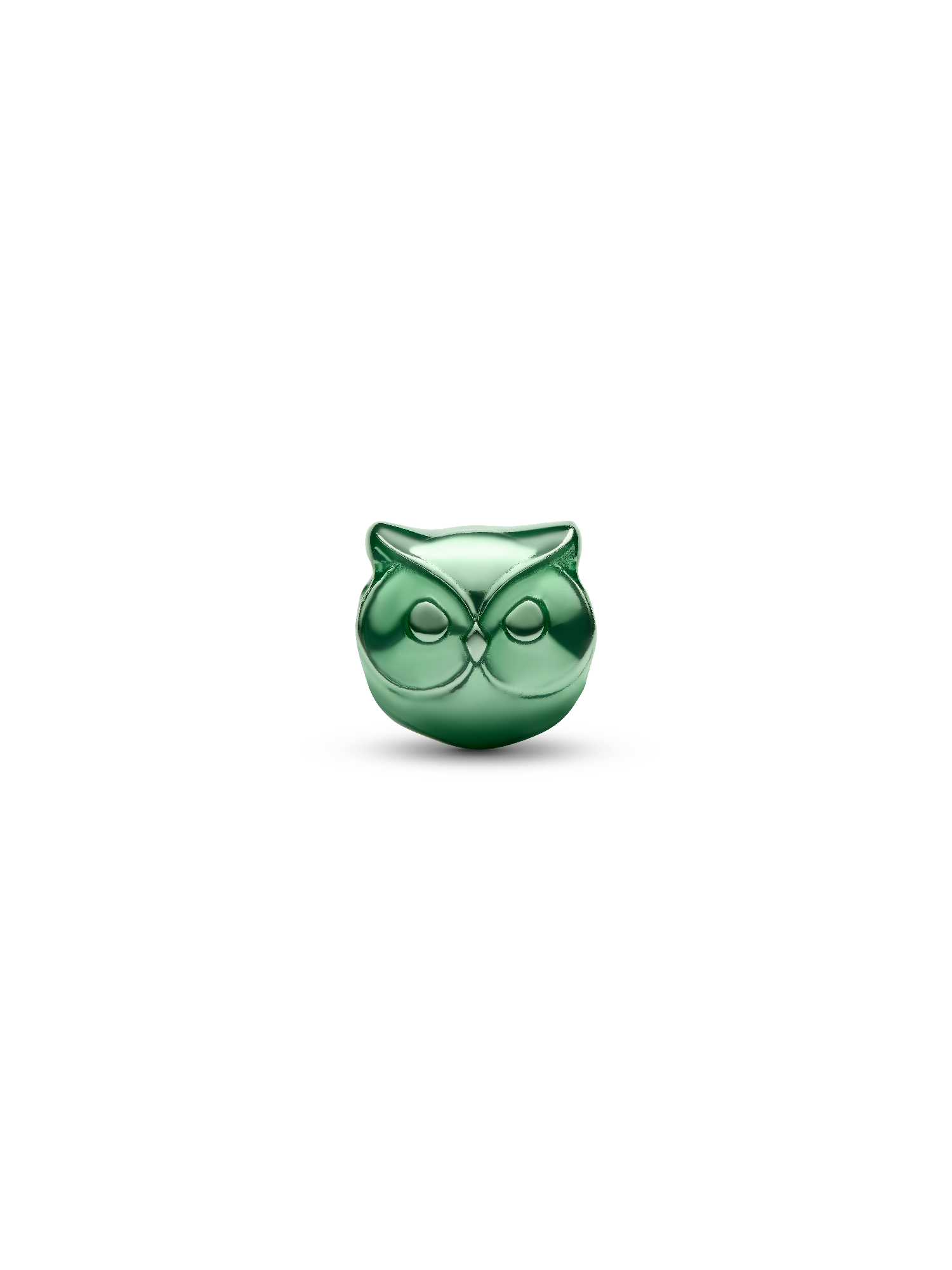 Green Owl Mini Charm - Image 3