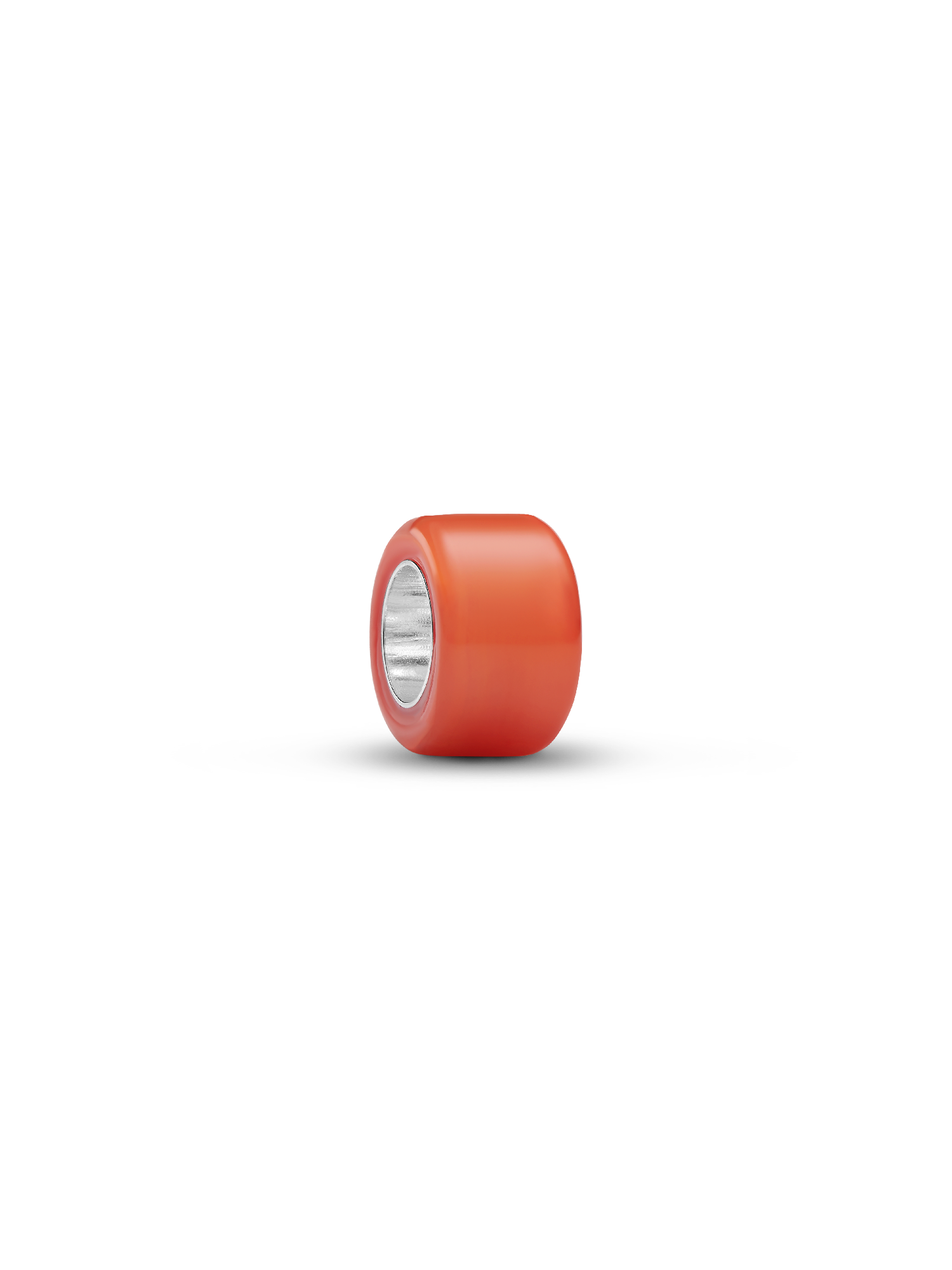 Orange Murano Glass Mini Charm - Image 2