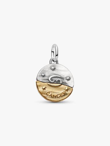 Cancer Zodiac Medallion Charm - Image 5