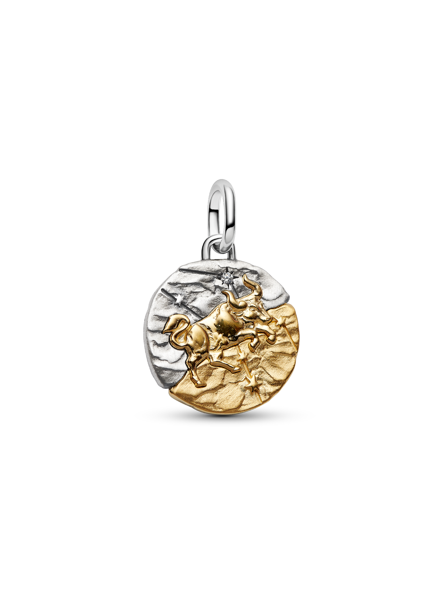 Taurus Zodiac Medallion Charm - Image 2