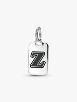 Letter Z Rectangle Pendant
