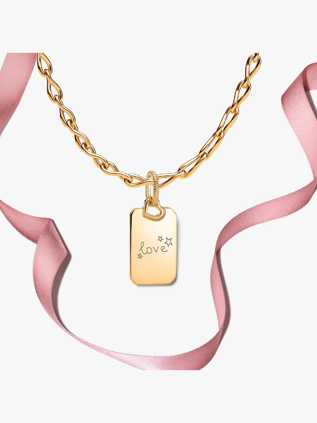 Engravable Gold Plated Pendant & Necklace Gift Set