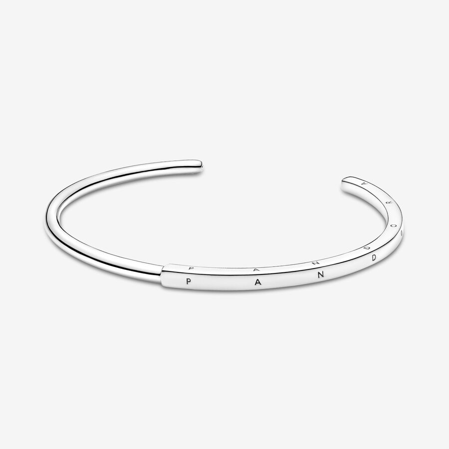 Pandora Signature I-D Open Bangle image number 0